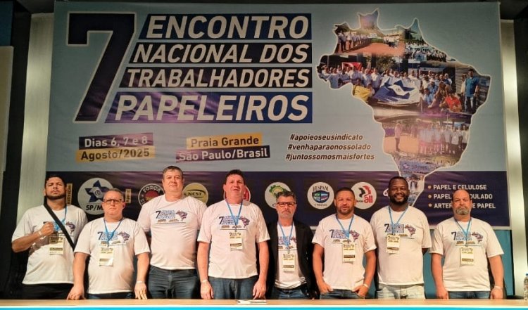 7º Encontro Nacional dos papeleiros define bandeiras de lutas da campanha salarial