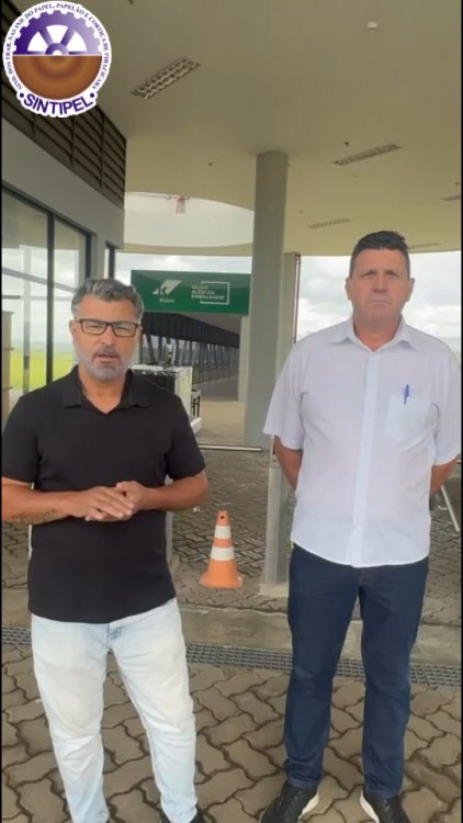 Informações para os trabalhadores Klabin Piracicaba Unidade 2.