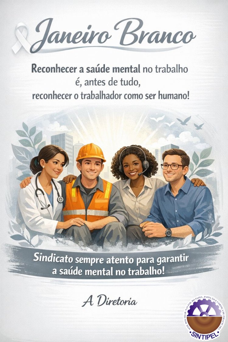 Janeiro Branco: a saúde mental como base do trabalho