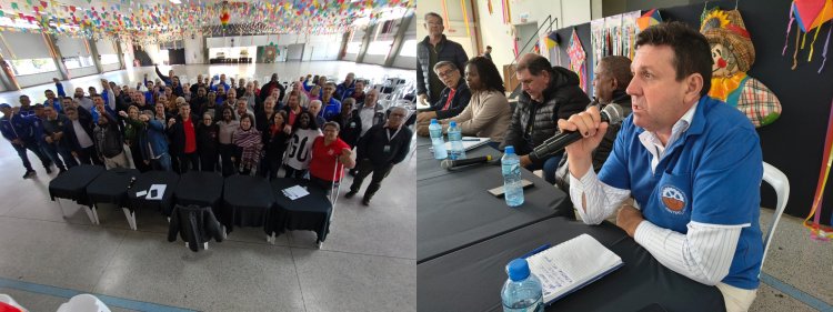 Diretores do Sintipel debatem no Instituto Sindical o fim da jornada 6 x 1 e a manutenção da Justiça do Trabalho