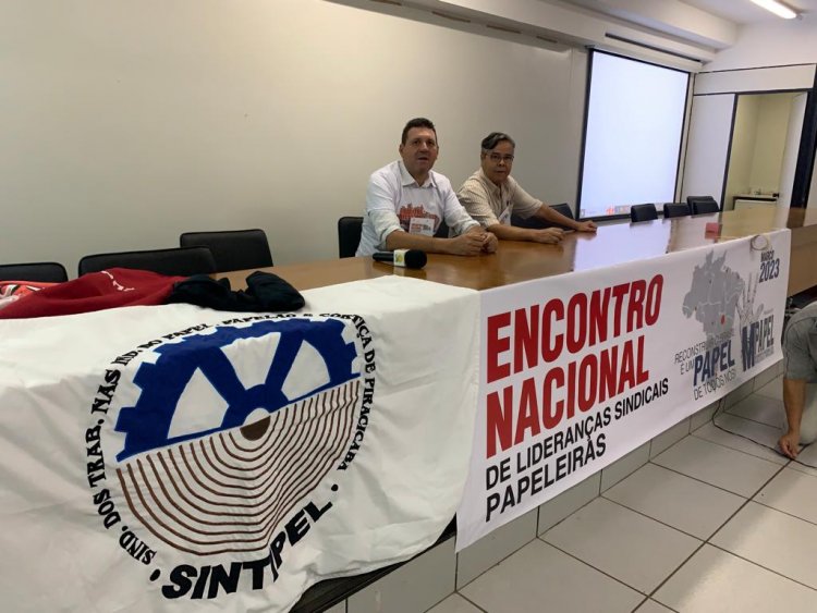 Encontro Nacional dos Papeleiros reforça a necessidade da luta conjunta dos trabalhadores