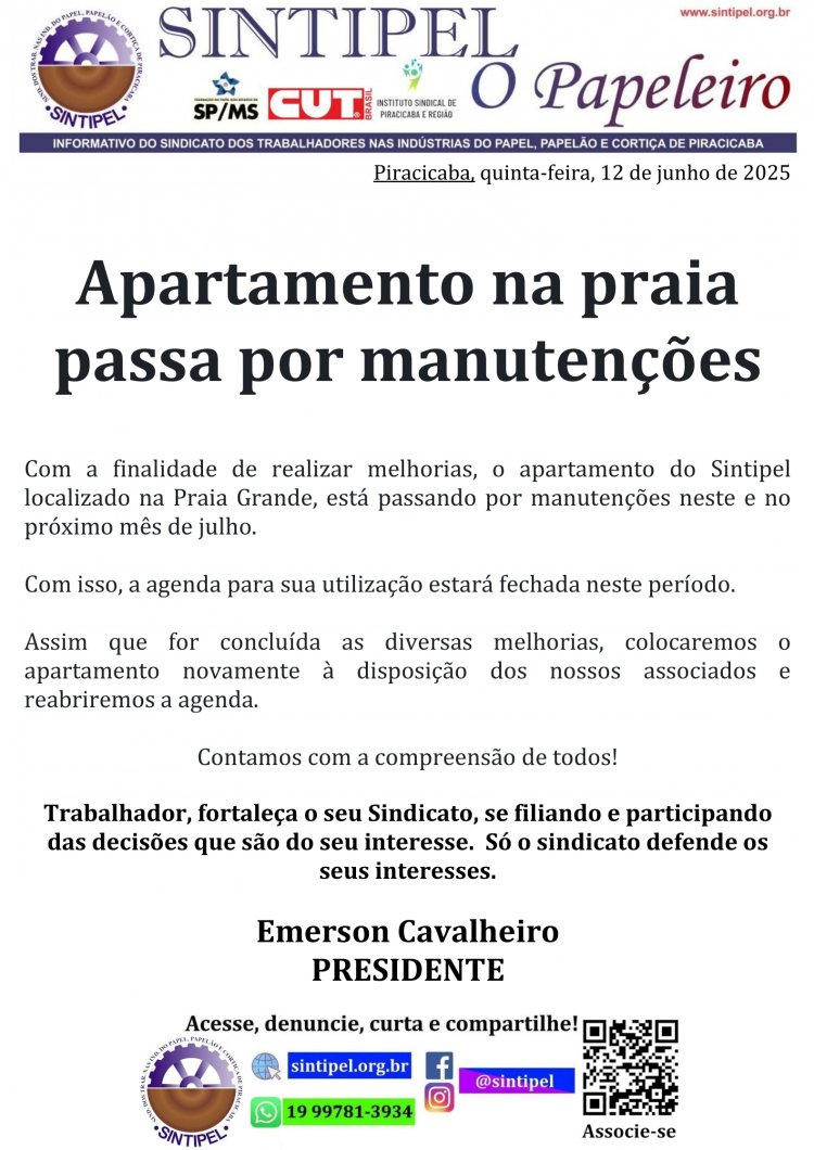 Apartamento na praia passa por
