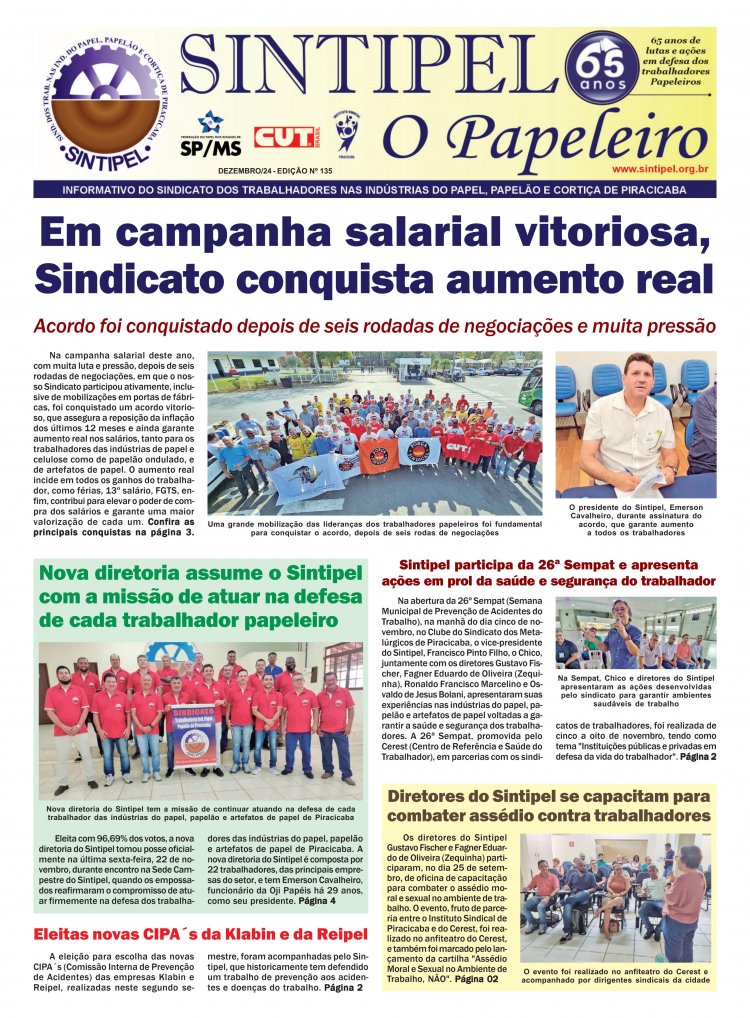 Jornal dos Papeleiros Dezembro