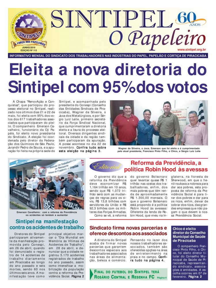 Jornal dos Papeleiros Junho 2019